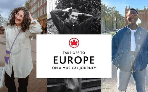 Air Canada musically transports you to Amsterdam, Barcelona and Paris with Musical Travel Guides