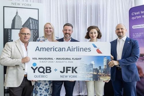 American Airlines adds seasonal New York service from Calgary, Quebec City