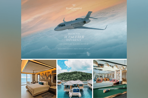 Blue Diamond Resorts debuts new high-end packages with private jet service