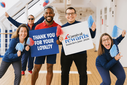 Carnival Cruise Line to launch new loyalty program in 2026 dubbed 'Carnival Rewards'™