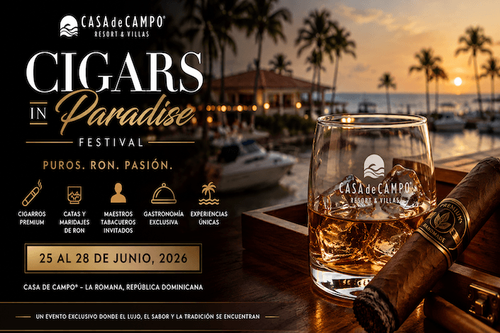 Casa de Campo Resort presenta “Cigars in Paradise”: lujo, ron y cigarros premium en el Caribe