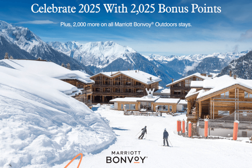 Celebrate 2025 with 2,025 Marriott Bonvoy Bonus Points + More Outdoors