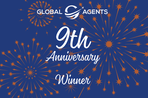 Congratulations to the GlobalAgents.uk Anniversary Winner