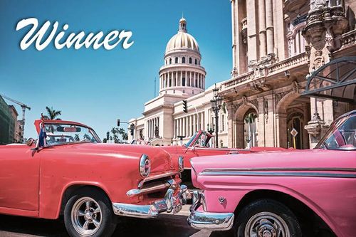 Congratulations to the Iberostar Cuba Hotels & Resorts contest winner!