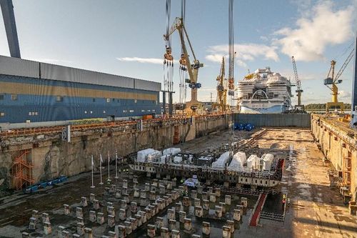 Construction on Royal Caribbean’s fifth Icon Class vacation begins at Meyer Turku shipyard