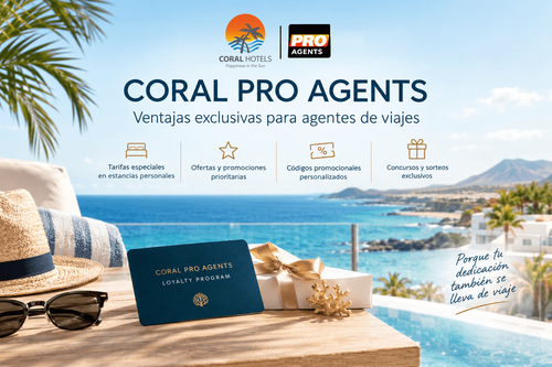 Coral Pro Agents - nueva plataforma de fidelización para agentes de viajes