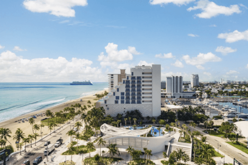 Courtyard by Marriott Oceanside Fort Lauderdale Beach rebranded with reno