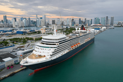 Cunard’s Queen Elizabeth makes Miami debut ahead of Caribbean season