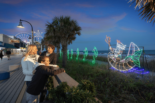 Festive cheer and winter warmth in Myrtle Beach, SC