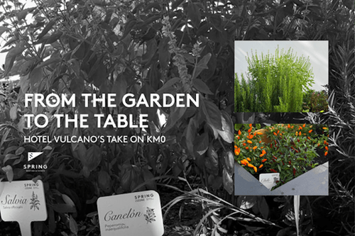 From the garden to the table: Hotel Vulcano’s take on KM0