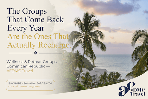 The groups that come back every year are the ones that actually recharge
