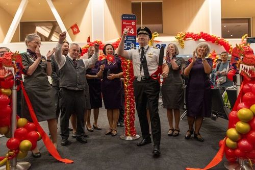 Hong Kong comes to LAX: Delta celebrates a new Pacific connection