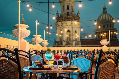 Hotel Inglaterra, the oldest operating hotel in Cuba
