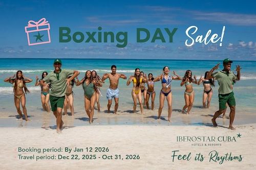 Iberostar Cuba announces its Boxing Day offer!