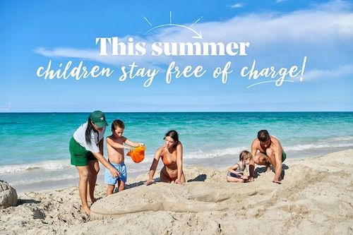 Iberostar Cuba launches its campaign “This Summer Children Stay Free of Charge”