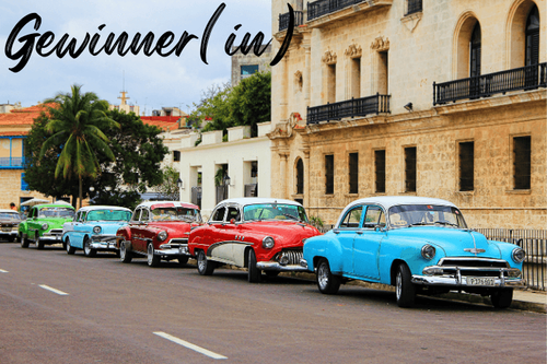 Wir haben eine(n) Gewinner(in) für das Iberostar Cuba Hotels & Resorts-Gewinnspiel