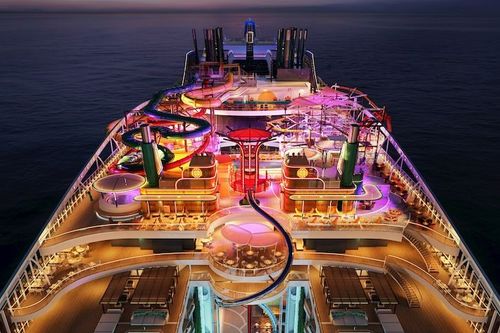Inside MSC World Asia's The Spiral @ Tree of Life – the longest dry slide at sea