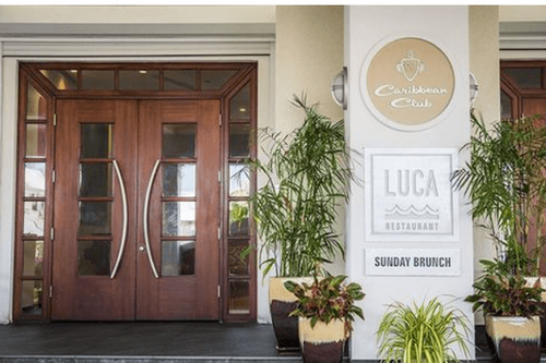 Luca restaurant at Caribbean Club, Grand Cayman