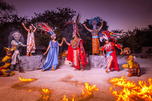 Magical night at Sandos Caracol