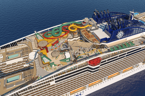 MSC Cruises reveals new immersive features coming to The Harbour and aqua deck on MSC World Asia