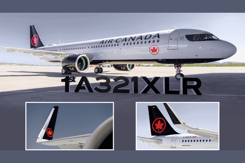 A new era in customer comfort and network growth begins as Air Canada receives its first Airbus A321XLR
