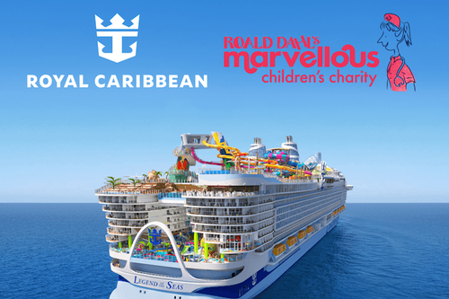 Royal Caribbean partners with Roald Dahl’s Marvellous Children’s Charity ahead Of “Charlie And The Chocolate Factory” debut on Legend Of The Seas