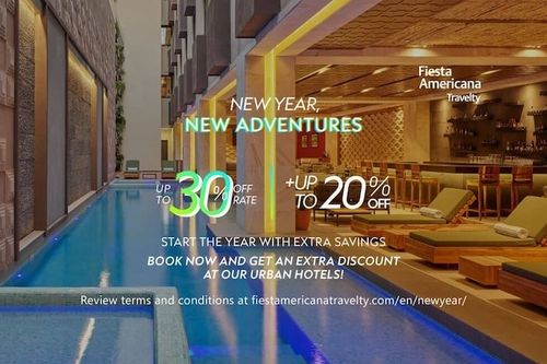 Save more on Fiesta Americana Travelty Collection's luxury urban hotels and haciendas