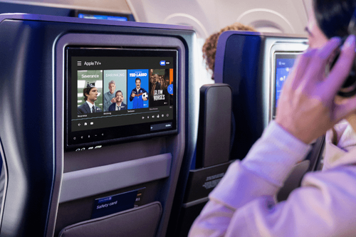 Severance at 30,000 feet: Award-winning Apple Originals now playing on United