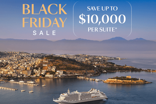 Silversea unveils Black Friday Sale, unlocking up to $10,000 in savings on more than 900 voyages