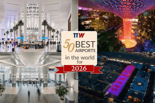 TTW reveals the 50 Best Airports in the World for 2026