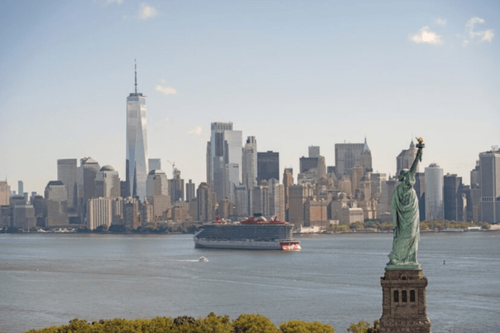 Virgin Voyages rocks out with new video of Brilliant Lady’s NYC arrival