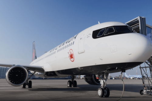 Watch video of Air Canada’s new A321 XLR taking flight
