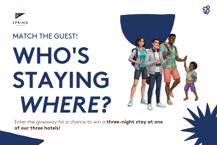 Spring Hotels: Discover The Mysterious Guest Challenge!