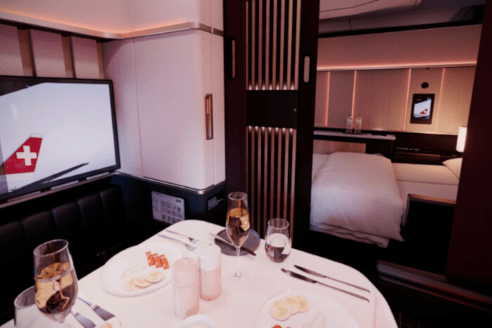 SWISS to debut First Grand Suite with loft-style privacy