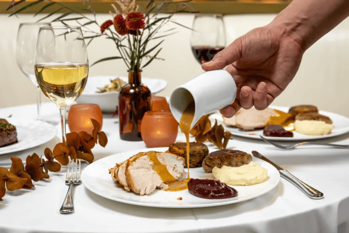 Thanksgiving away from home: A feast at Hilton Hotels