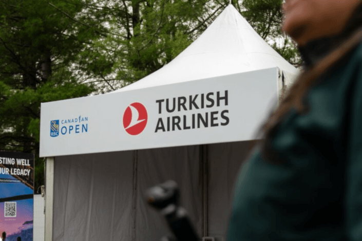 Turkish Airlines increases Canada flights, returns for 2026 RBC Canadian Open