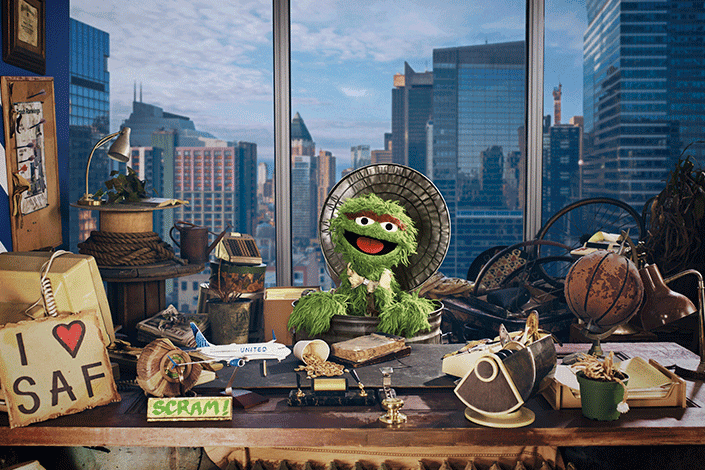 United names Oscar the Grouch as first Chief Trash Officer