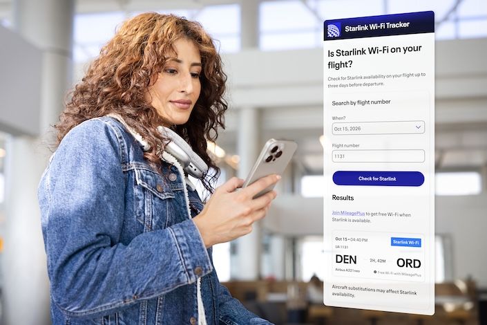 United now offers Starlink Wi-Fi on nearly half its daily flights, launches new "Starlink Tracker" tool & extends Starlink status match offer