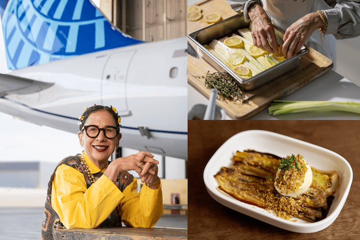 United unveils new menu items from world's leading chefs