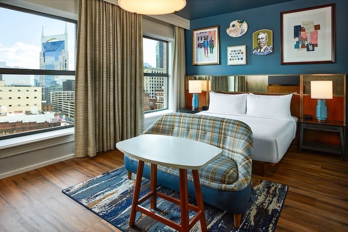 The Untitled Nashville Hotel at Bankers Alley, Tapestry Collection by Hilton debuts in Music City
