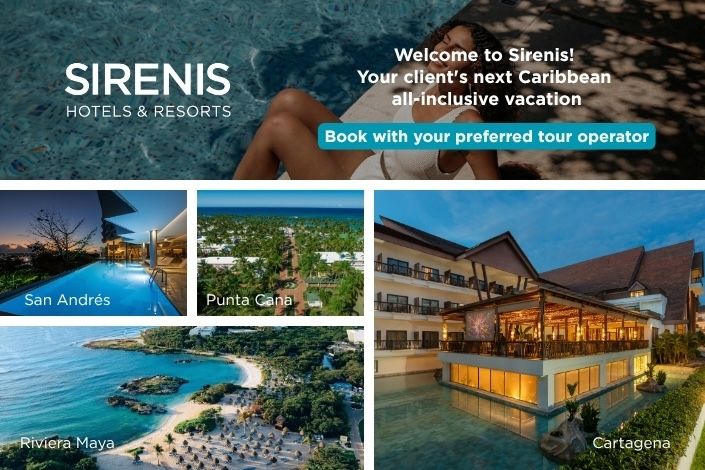 Welcome to Sirenis! Your client's next Caribbean all-inclusive vacation