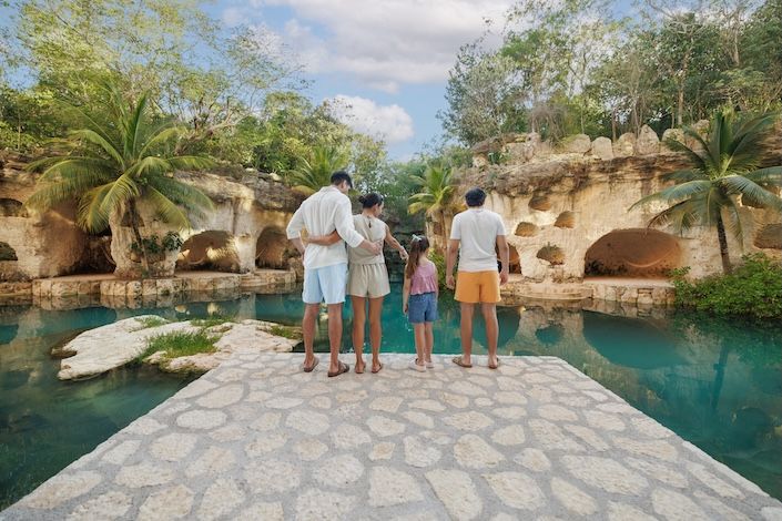 Why choose the family wellness spa experience at Hotel Xcaret México? Unlimited spa for the whole family
