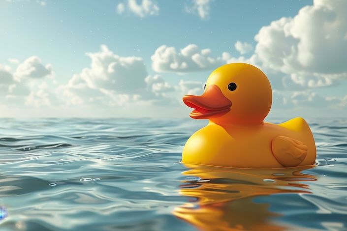 Why do rubber ducks keep popping up on cruise ships?