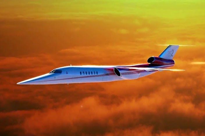 Supersonic business jet to cut New York-London flight to four hours