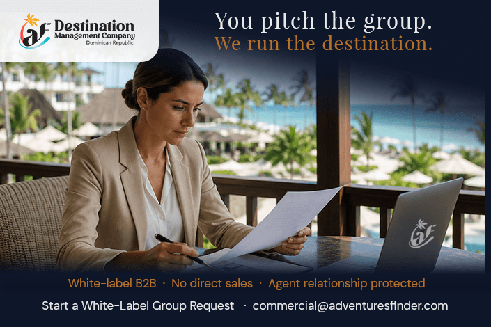 You can pitch the group. Adventures Finder DMC can run the destination